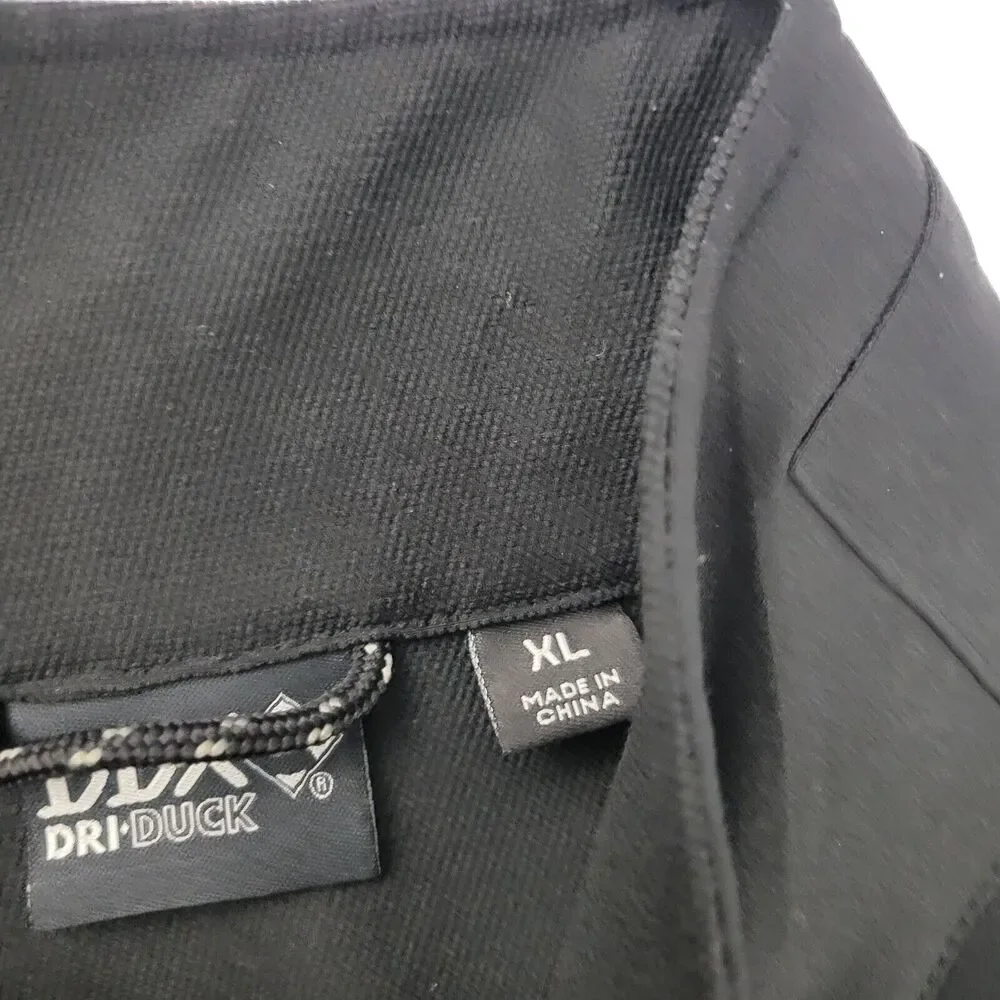 DDX dri-duck full zip jacket mens black XL fonddevetttes corvette club‎ 3413